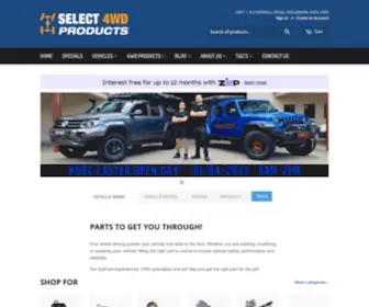 Select4WD.com.au(Select 4WD Products) Screenshot