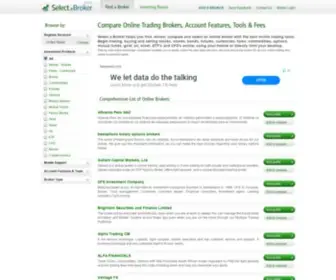 Selectabroker.com(Compare Online Brokers) Screenshot