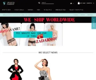 Selectafashion.com(BE UNIQUE) Screenshot