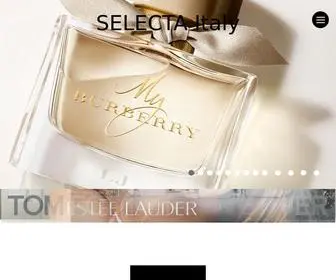 Selectaparfums.it(SELECTA Italy) Screenshot