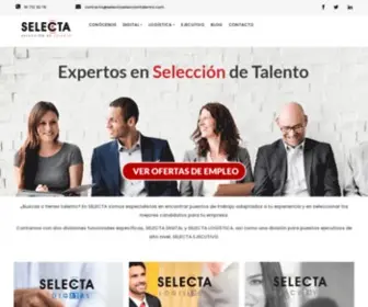 Selectaselecciontalento.com(SELECTA) Screenshot