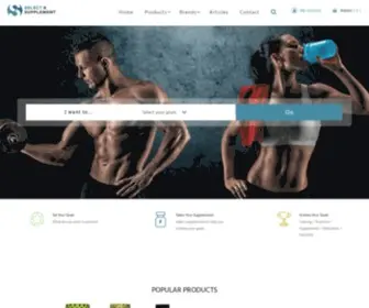 Selectasupplement.com(Sports Supplements) Screenshot