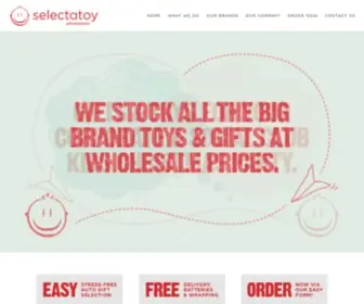 Selectatoy.com.au(SELECTATOY TOY & GIFT WHOLESALERS) Screenshot