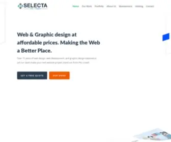 Selectawebs.com(Web Design & Web Development) Screenshot