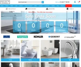 Selectbathrooms.com(Select Bathrooms) Screenshot