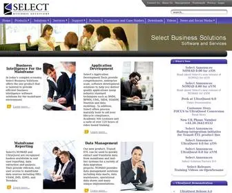 Selectbs.com(Select Business Solutions) Screenshot