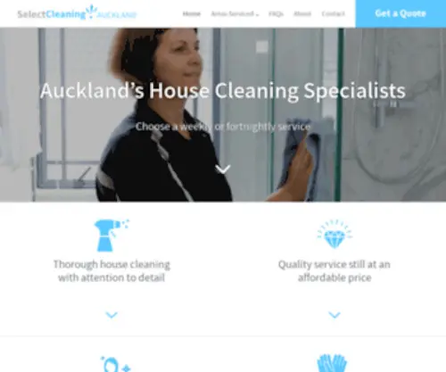 Selectcleaningauckland.co.nz(Cleaners Auckland) Screenshot