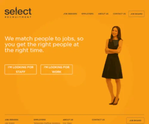Select.co.nz(Select Recruitment & HR) Screenshot