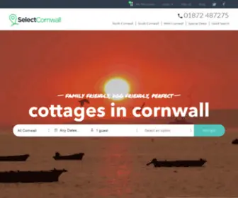 Selectcornwall.co.uk(Select Cornwall) Screenshot