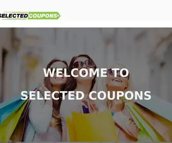 Selected.coupons(Find here the best discounts on the web) Screenshot