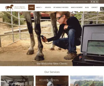 Selectequine.com(Equine Veterinarian Serving The San Fernando Valley) Screenshot