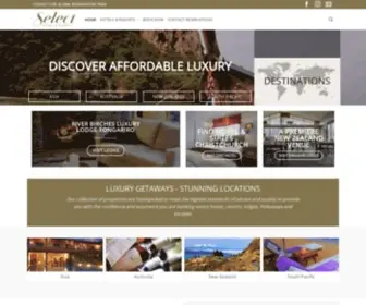 Selecthotels.com(Select Hotels & Resorts) Screenshot