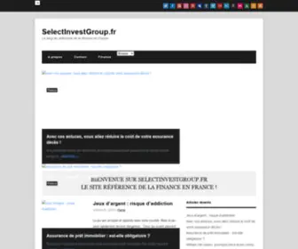 Selectinvestgroup.fr(SelectInvestGroup) Screenshot