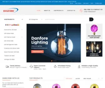 Selectionled.com(Danfore Lighting Co. Ltd) Screenshot