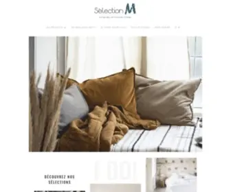 Selectionm.com(Selection M) Screenshot
