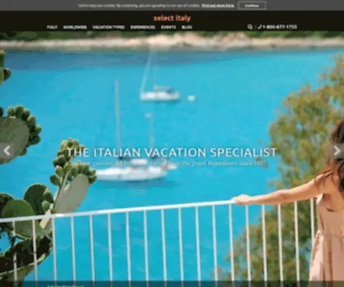 Selectitaly.com(Select Italy) Screenshot