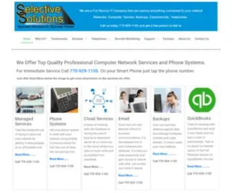 Selectivesolutions.com(We Install and Support Computers) Screenshot