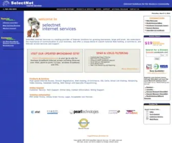 Select.net(SelectNet Internet Services) Screenshot