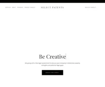 Selectpatents.com(Select Patents) Screenshot