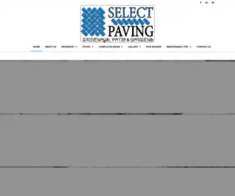 Selectpaving.ie(Select Paving Dublin) Screenshot