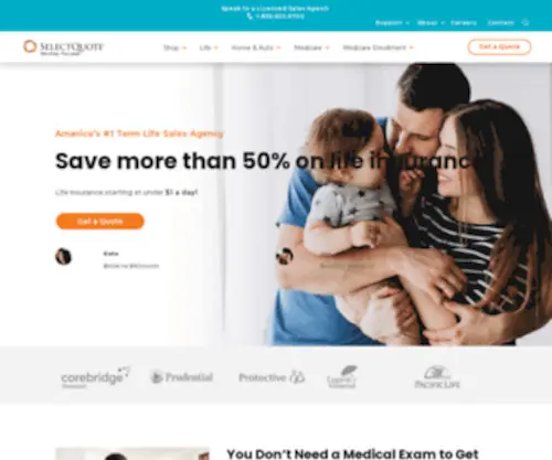 SelectQuote.com(Best Term Life Insurance Quotes & Rates) Screenshot