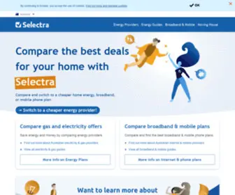Selectra.com.au(Electricity & Gas) Screenshot