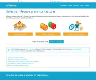 Selectra.mx(Reduce gratis tus facturas) Screenshot