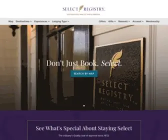 Selectregistry.com(Select Registry) Screenshot