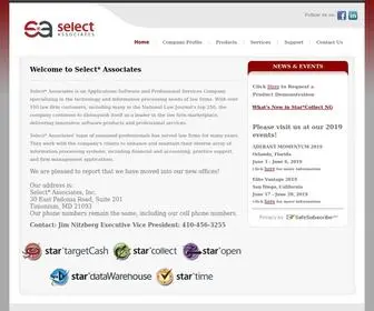 Selectsa.com(Associates) Screenshot