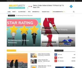 Selectsafetycommunications.com(Select Safety Communications) Screenshot