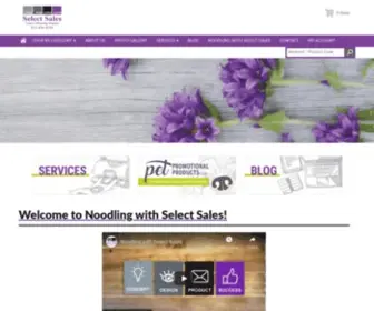 Selectsalespa.com(Select Sales) Screenshot