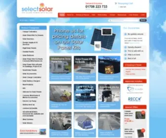 Selectsolar.co.uk(Selectsolar) Screenshot