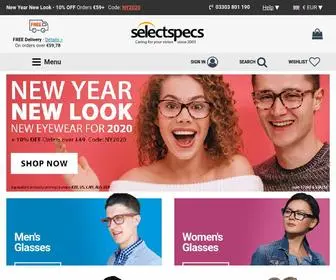 Selectspecs.com(Glasses Online from £6) Screenshot