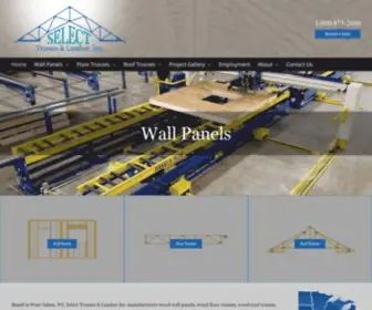 Selecttrusses.com(Selecttrusses) Screenshot