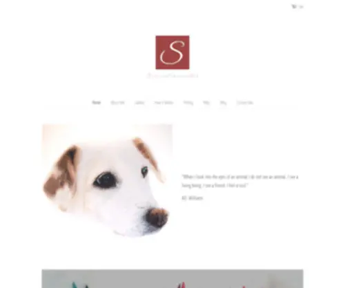 Seleenashourieart.com(Pet Portrait and Wildlife Artist) Screenshot