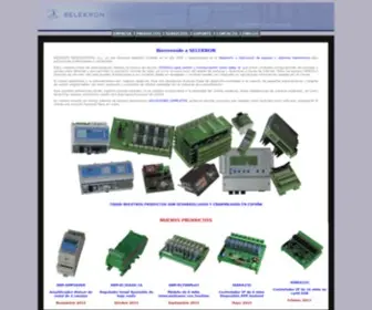 Selekron.com(Ingeniería electrónica) Screenshot