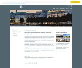 Selektion-Deutscher-Luxushotels.com(Aktuelles aus den Hotels der Selektion Deutscher Luxushotels) Screenshot