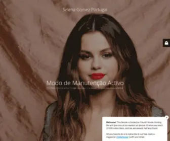 Selenagomezportugal.com(Selena Gomez Portugal :: O teu melhor site em português sobre a Selena Marie Gomez) Screenshot