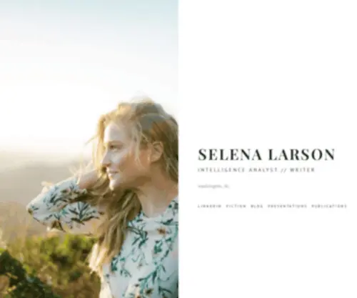 Selenalarson.com(Selena Larson) Screenshot