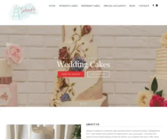 Selenascreations.ie(Wedding Cakes Donegal) Screenshot