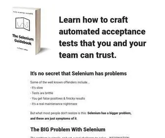 SeleniumGuidebook.com(The Selenium Guidebook) Screenshot
