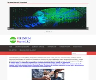 Seleniummaster.com(Selenium Master LLC) Screenshot