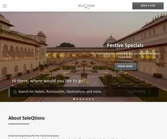 SeleqTionshotels.com(SeleQtions Hotels) Screenshot