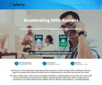 Seleritysas.com(Ensure your SAS Platform) Screenshot