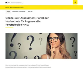 Self-Assessment.ch(Online Self) Screenshot