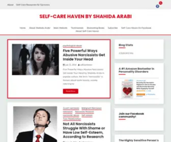 Self-Care-Haven.com(Self-Care Haven by Shahida Arabi) Screenshot