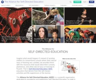 Self-Directed.org(Alliance for Self) Screenshot