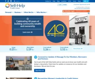 Self-Help.org(Self-Help Credit Union) Screenshot