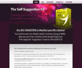 Self-Suggestion.com(Self Suggestions) Screenshot