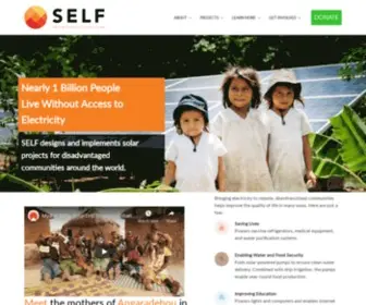 Self.org(Solar Electric Light Fund (SELF)) Screenshot